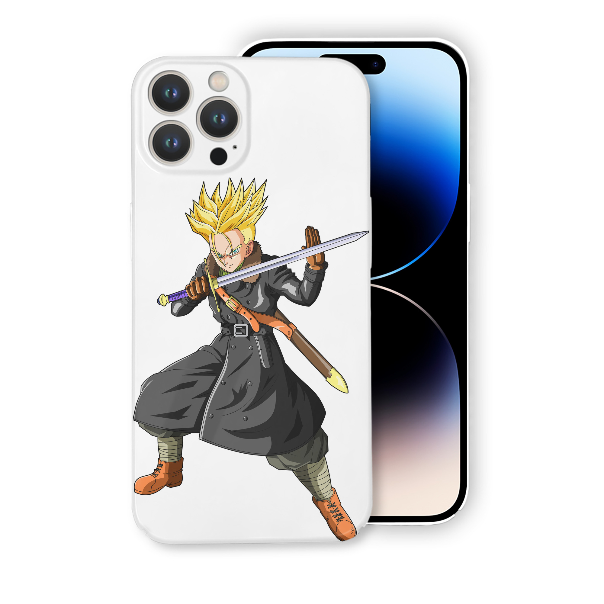 （画像用） ドラゴンボール トランクス（Torankusu）DRAGON BALL Trunks 【iPhone 14シリーズ対応】ハードケース
